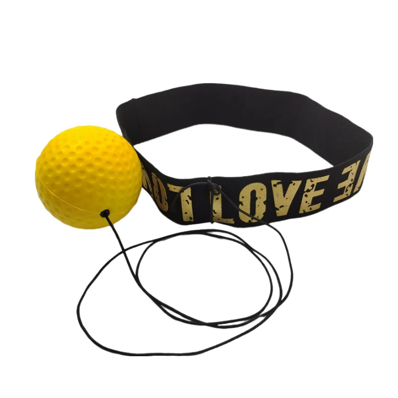 MMA Boxing Speed Ball – Head-Mounted PU Reaction Ball for Hand-Eye Coordination, Muay Thai & Fitness Training