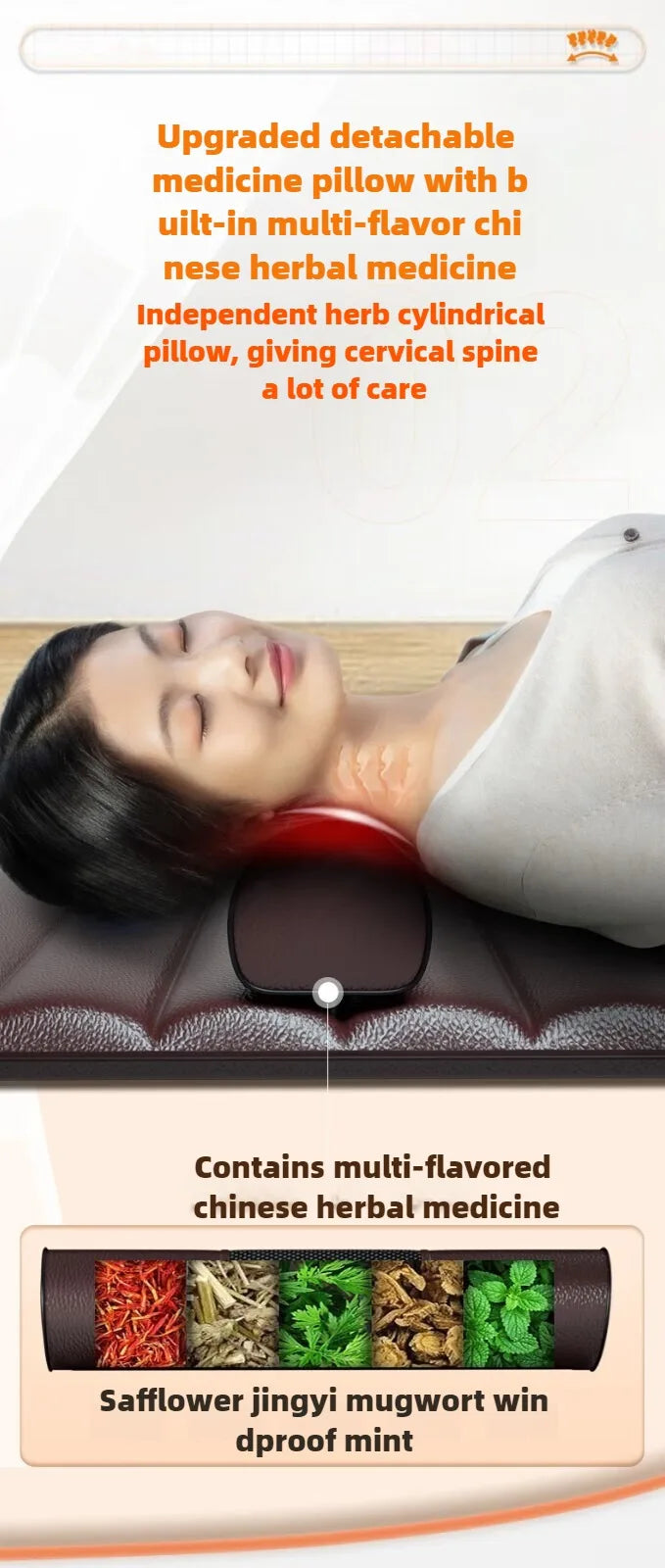 Electric Full Body Massage Mattress – Heating Pad with Kneading, Vibration & Airbag Therapy, Handheld Remote Control
