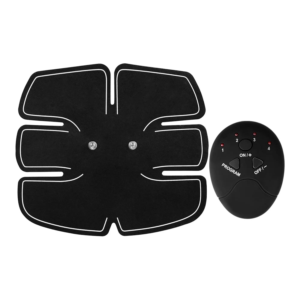 EMS Muscle Stimulator – Abdominal, Hip & Arm Trainer for Fat Burning, Toning & Fitness Massage