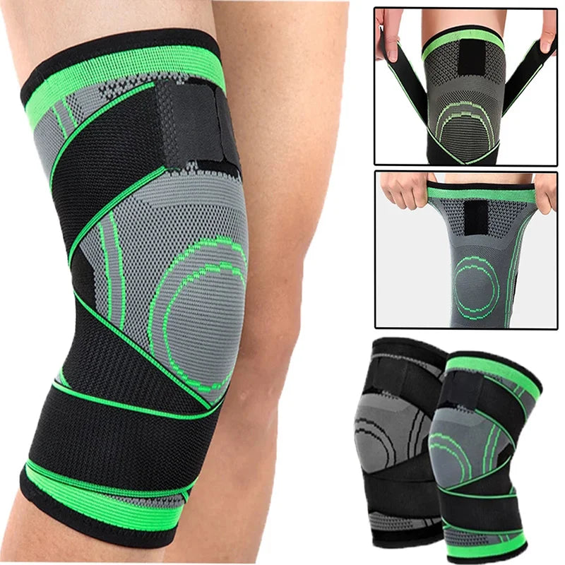 Adjustable Knee Support Brace – Patella Stabilizer for Pain Relief, Running, Hiking, Basketball & Sports