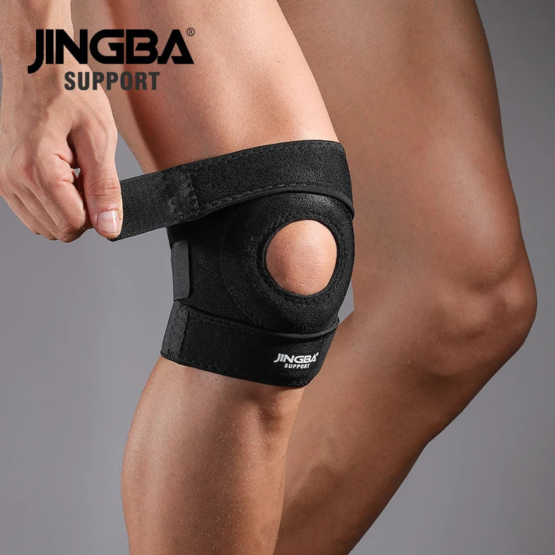 1PC Adjustable Patella Knee Support Brace – Compression Wrap for Joint Stabilization & Pain Relief