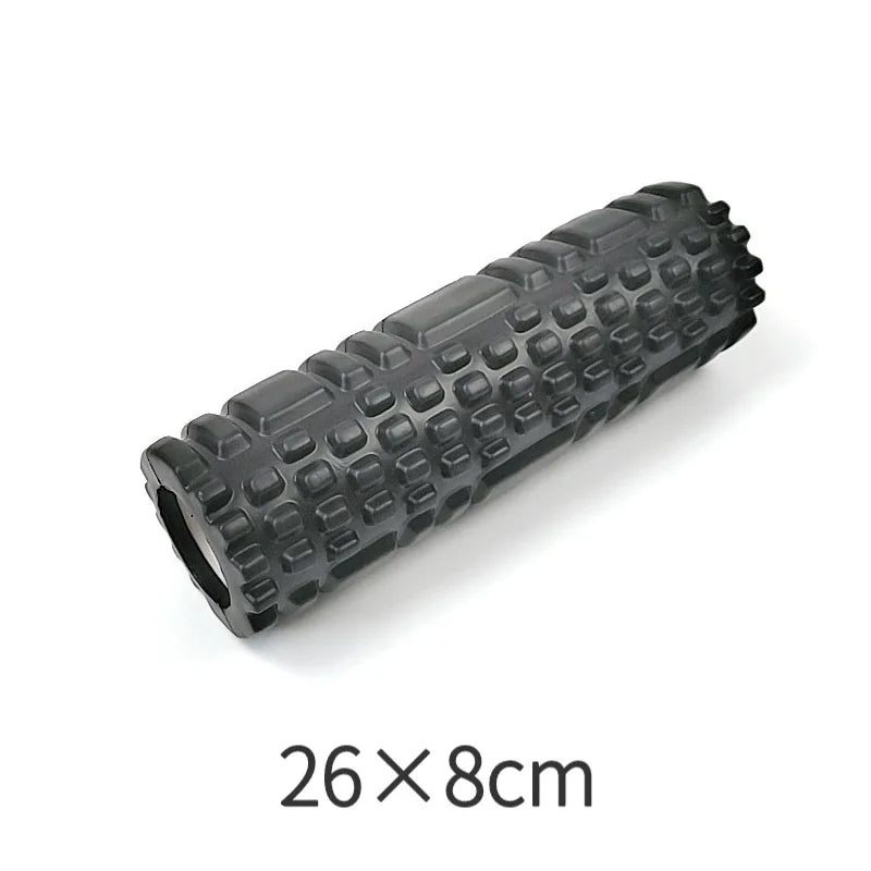 1pc Foam Massage Roller – Hollow Yoga Column for Muscle Massage, Physiotherapy & Sports Rehabilitation