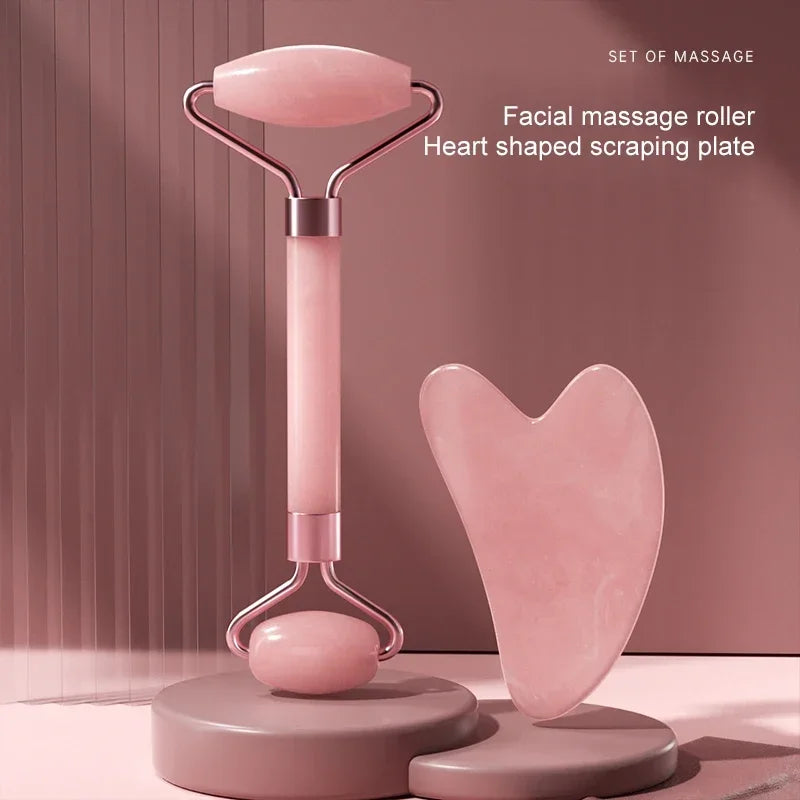 Resin Facial Massage Roller for Face, Neck & Eyes – Skincare Scraping Tool for Muscle Relaxation & Beauty Care
