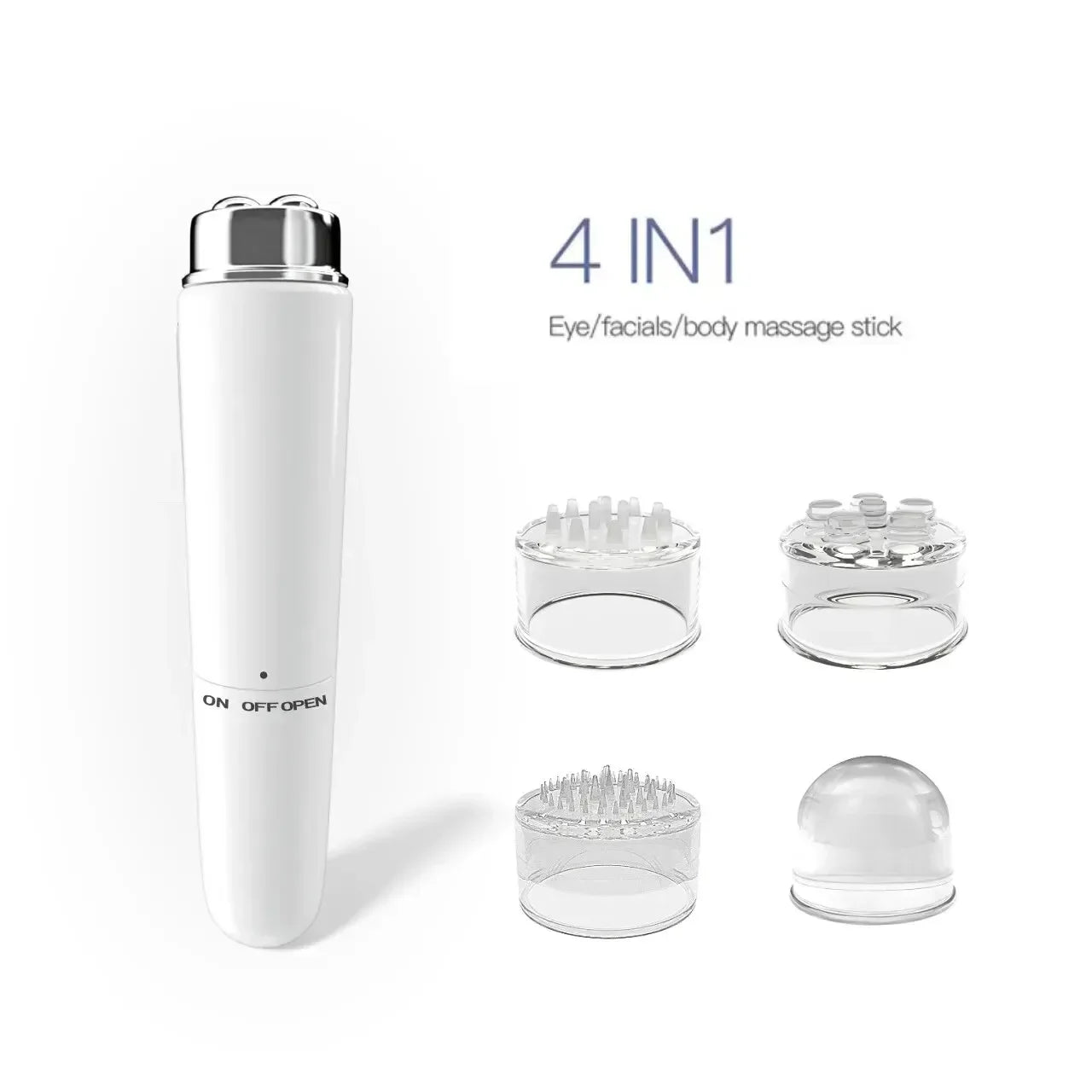 Electric Eye Massager – Micro Vibration Facial Beauty Tool for Dark Circles, Puffiness & Eye Relaxation