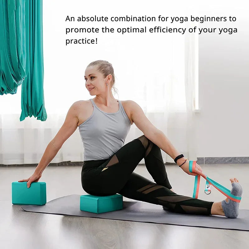 1PC EVA Yoga Block Pilates Brick – Non-Slip Foam Support for Stretching, Balance & Flexibility – Fitness Home Exercise Equipment