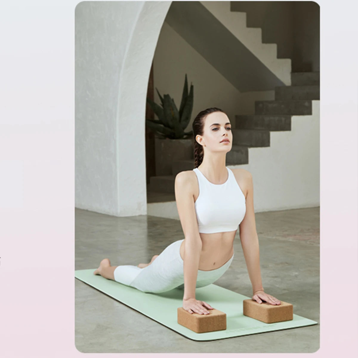 TPE Yoga Mat with Alignment Lines – Non-Slip Sports & Fitness Mat for Home Workouts, Pilates, Meditation