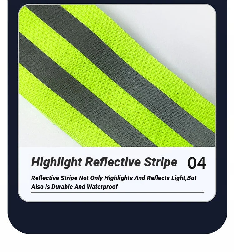 Reflective Safety Bands for Wrist, Arm, Ankle, Leg – High Visibility Straps for Night Running, Walking & Cycling